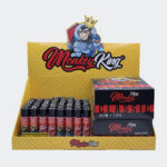 Bulk Buy Monkey King Red Packs for Smoking with Clipper Lighters, King Size Slim Rolling Papers & Tips