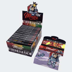 Monkey King Smoking Pack with Tray, Rolling Papers & Tips for UK Wholesale