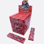 Bulk Buy red lolly pop scented rolling papers & tips by Monkey King for UK Wholesale