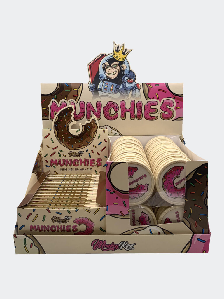 Bulk Buy Munchies Smoking Packs with Grinders + Rolling Papers + Tips for UK Wholesale