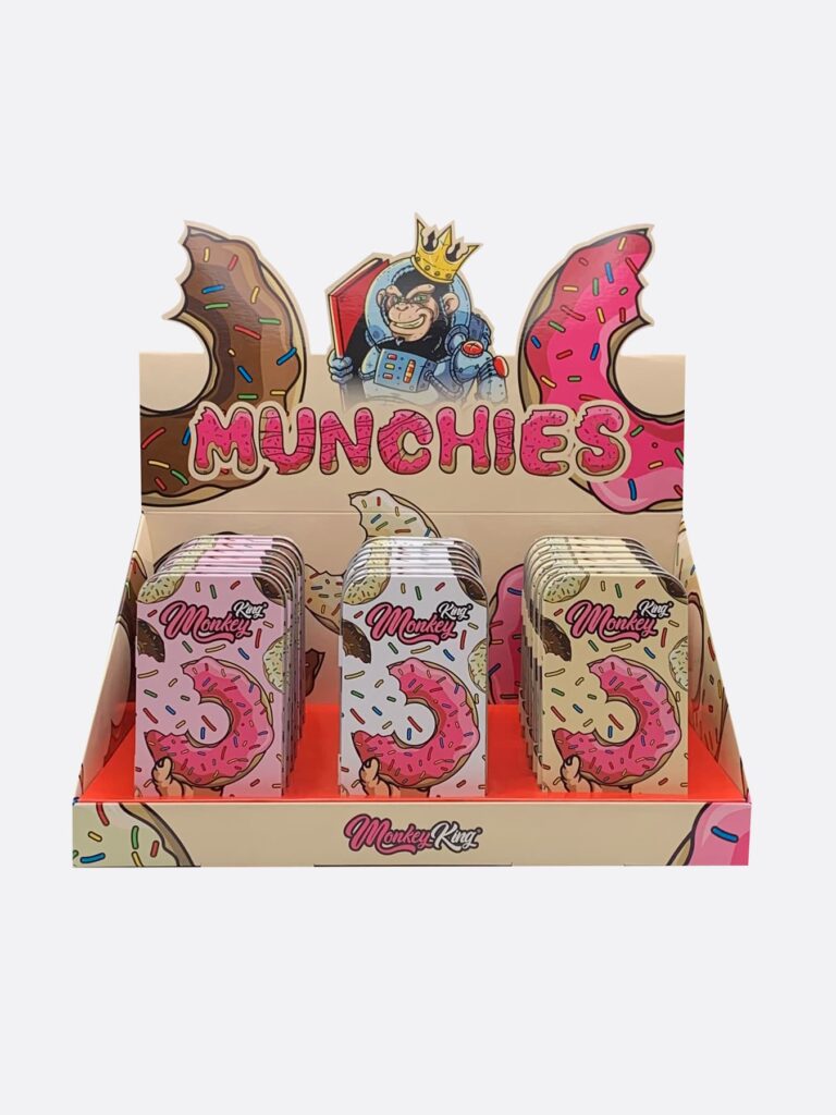 Munchies Metal Tobacco Tins for UK Wholesale