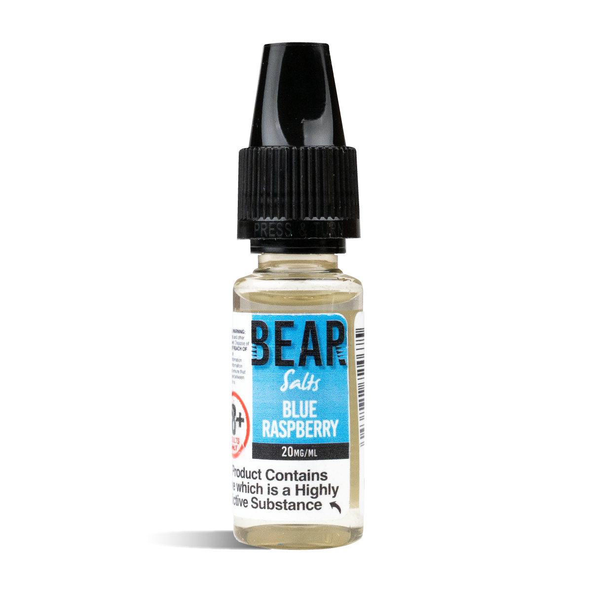 BEAR Salts Blue Raspberry Nic Salt 10mg & 20mg