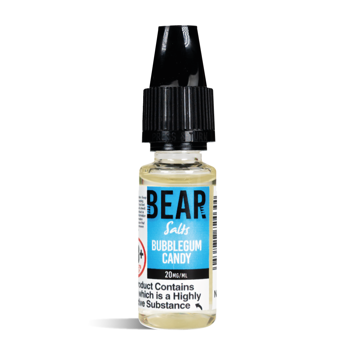 BEAR SALTS BUBBLEGUM CANDY NIC SALT 10MG & 20MG