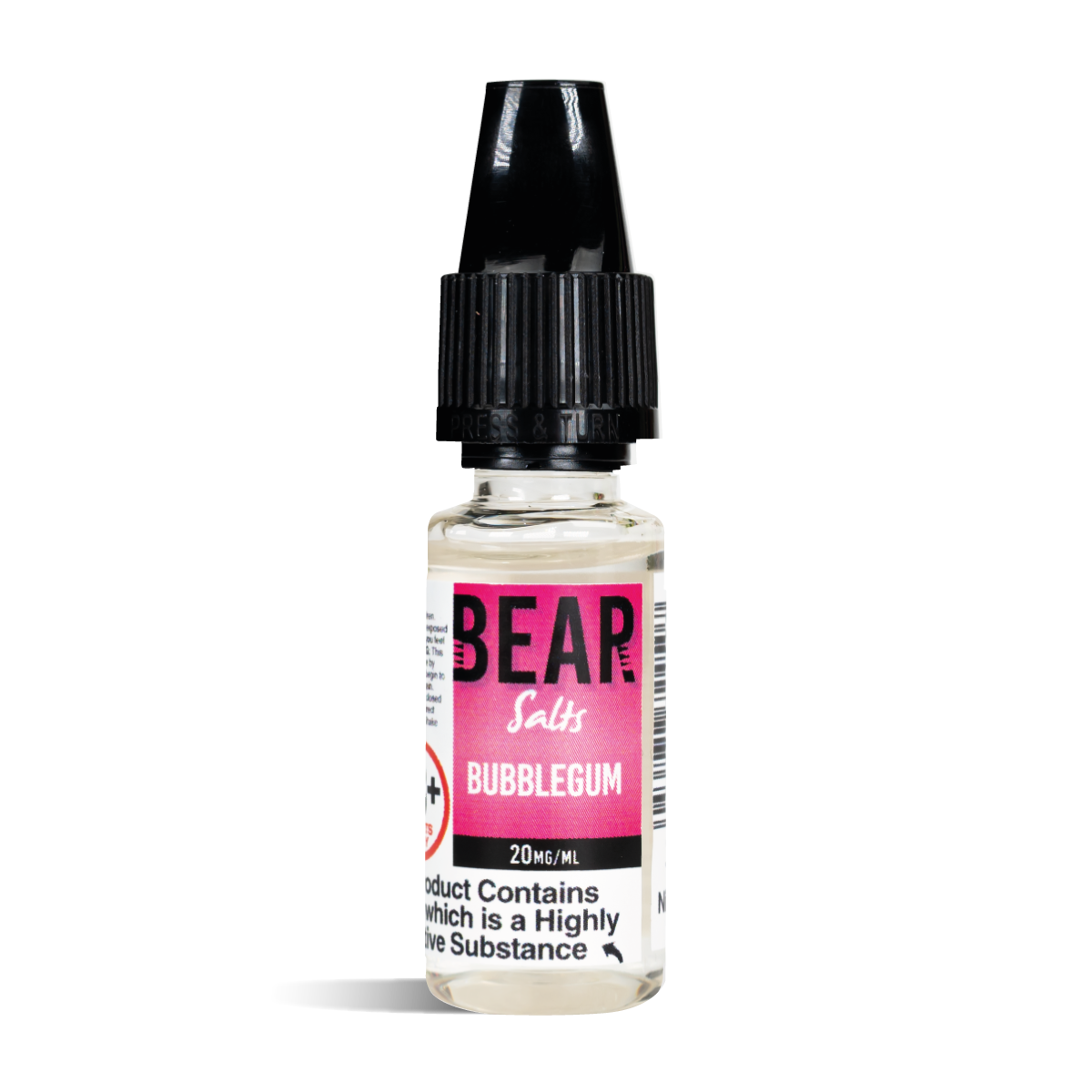 BEAR SALTS BUBBLEGUM NIC SALT 10MG & 20MG