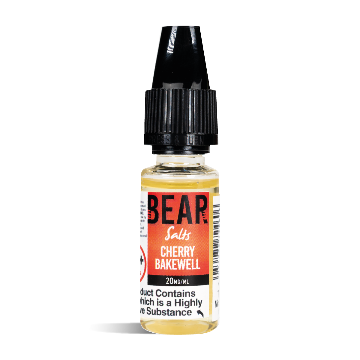 BEAR SALTS CHERRY BAKEWELL NIC SALT 10MG & 20MG