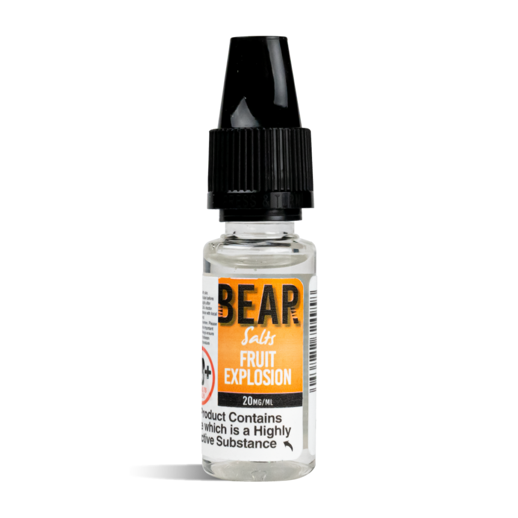 BEAR SALTS FRUIT EXPLOSION NIC SALT 10MG & 20MG