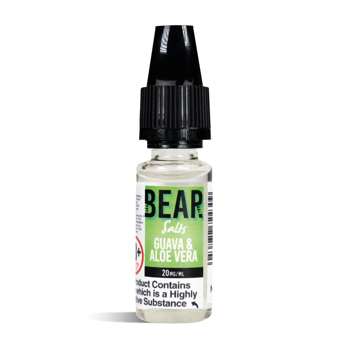 BEAR SALTS GUAVA & ALOE VERA NIC SALT 10MG & 20MG