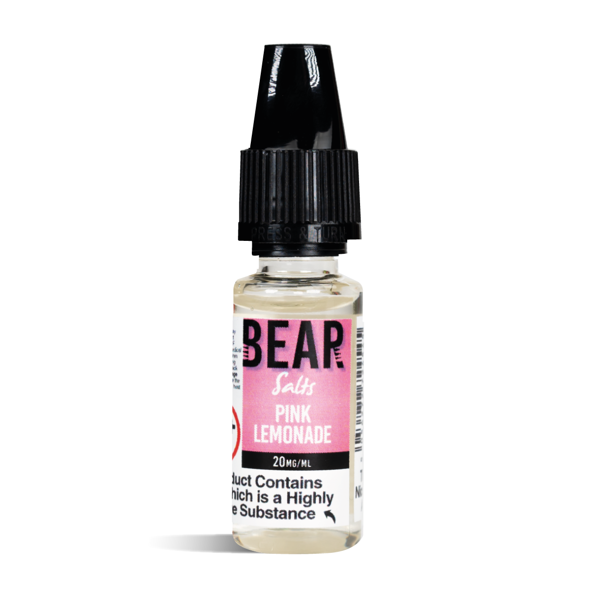 BEAR SALTS PINK LEMONADE NIC SALT 10MG & 20MG