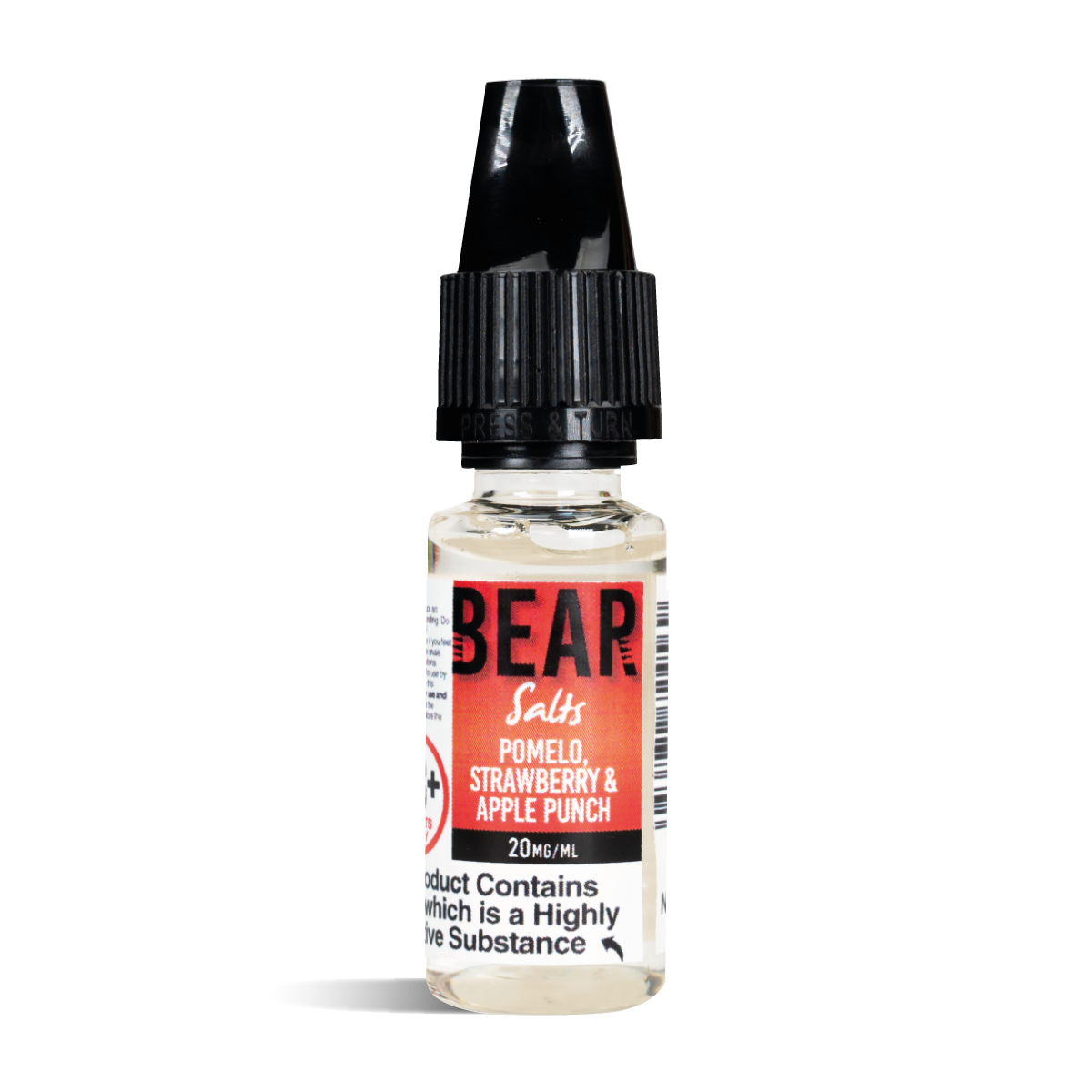 BEAR SALTS POMELO STRAWBERRY & APPLE PUNCH NIC SALT 10MG & 20MG