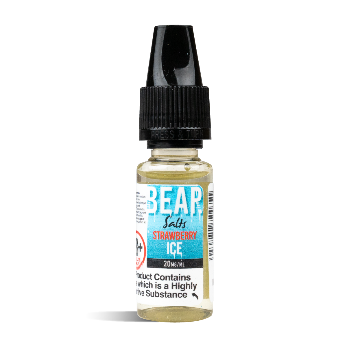 BEAR SALTS STRAWBERRY ICE NIC SALT 10MG & 20MG