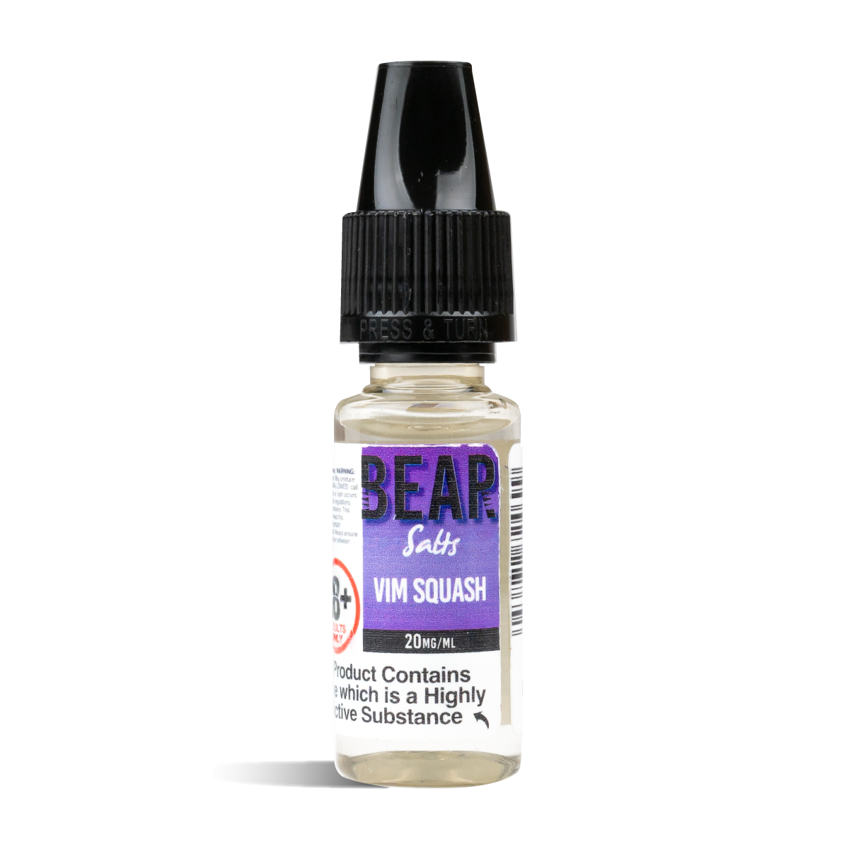 BEAR SALTS VIM SQUASH NIC SALT 10MG & 20MG