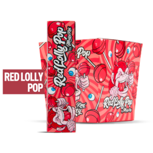 Red Lolly Pop Smell Pack: Scented Rolling Papers & Tips