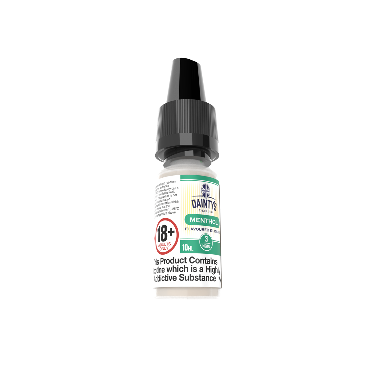 Bulk Buy 10ml Freebase Vape Liquid Wholesale - Dainty's Menthol