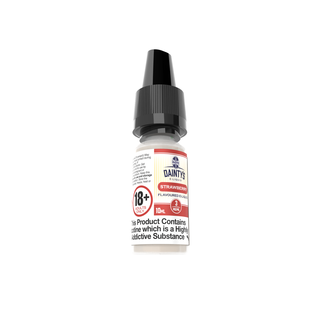 Bulk Buy 10ml Freebase Vape Liquid Wholesale - Dainty's Strawberry