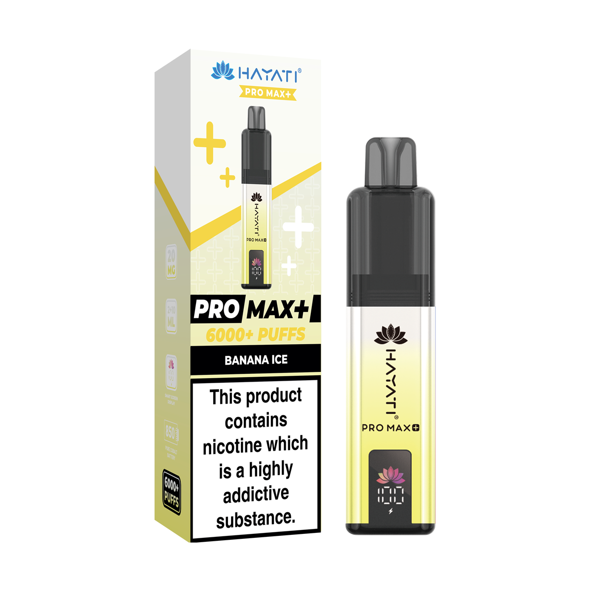 hayati pro max 6000 banana ice