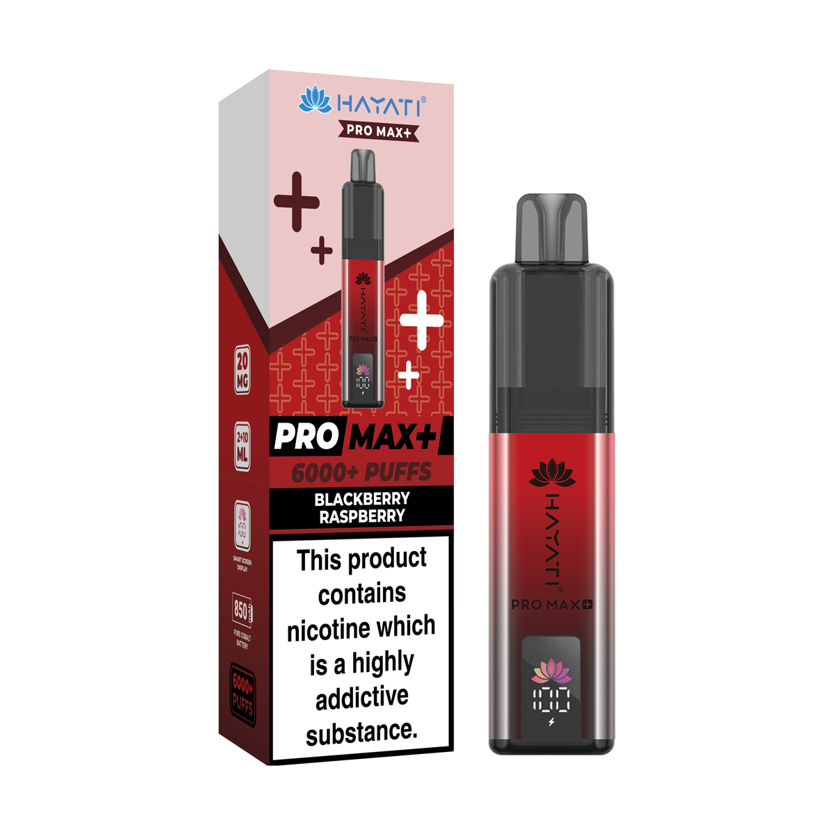 hayati pro max 6000 blackberry raspberry