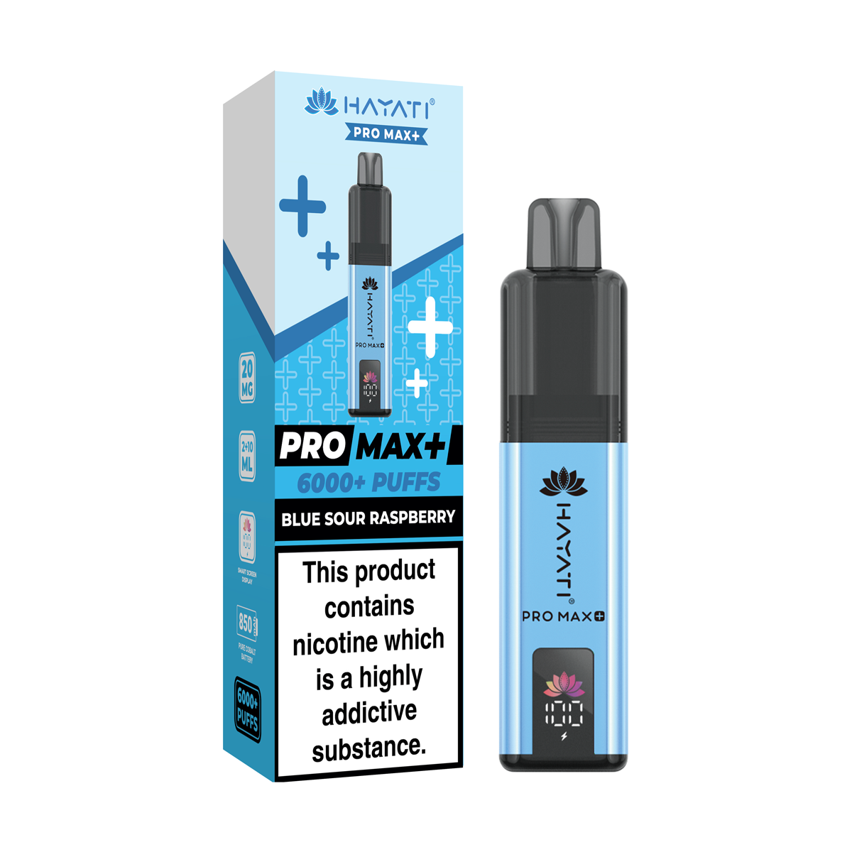 hayati pro max 6000 blue sour raspberry