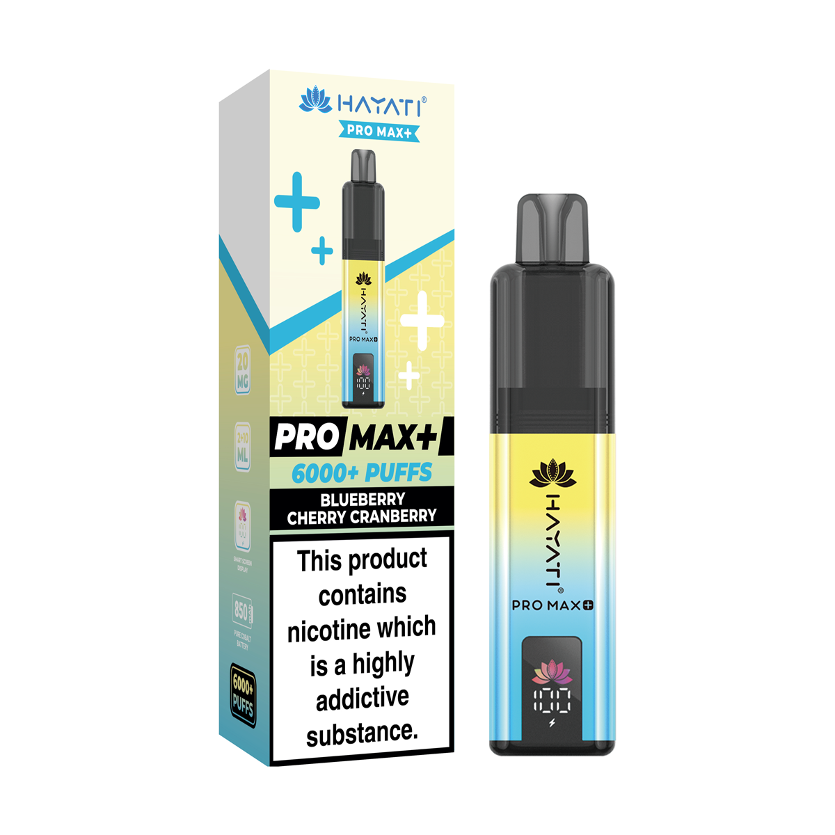 hayati pro max 6000 blueberry cherry cranberry