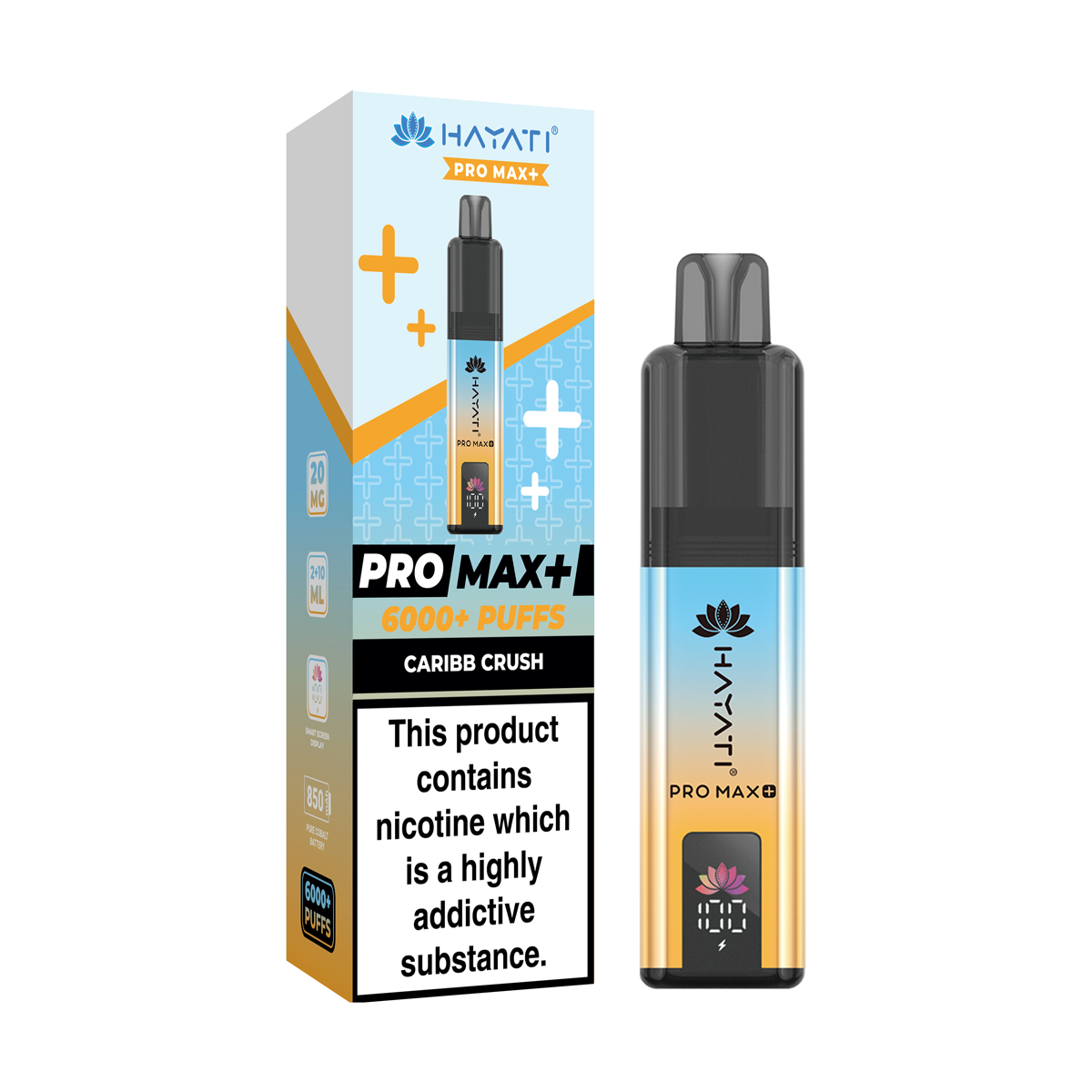 hayati pro max 6000 caribb crush