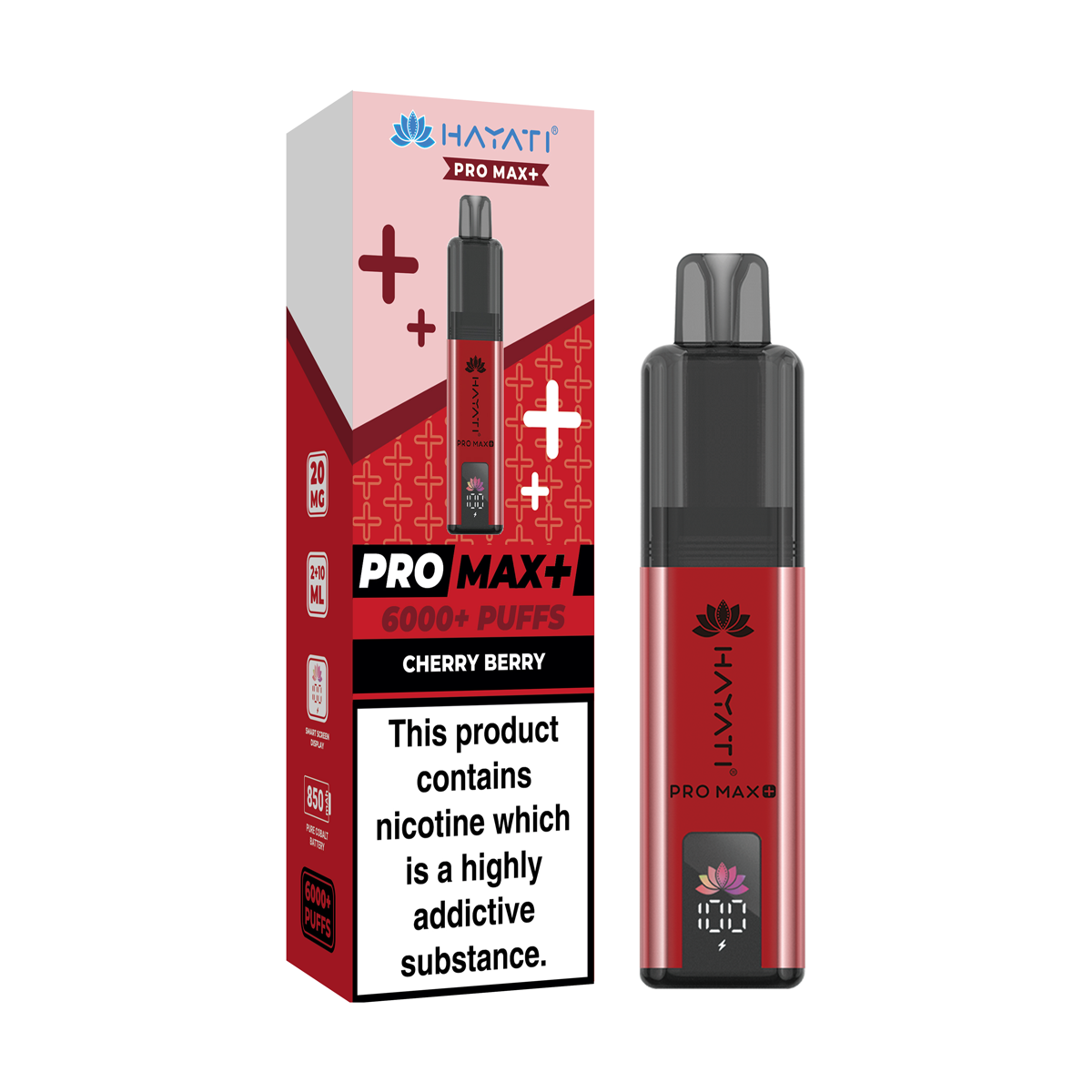 hayati pro max 6000 cherry berry