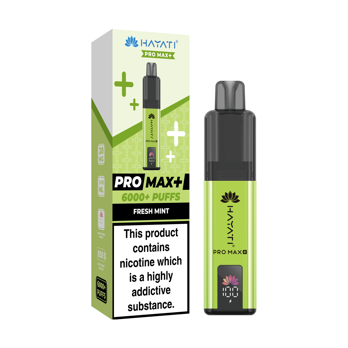 hayati pro max 6000 fresh mint