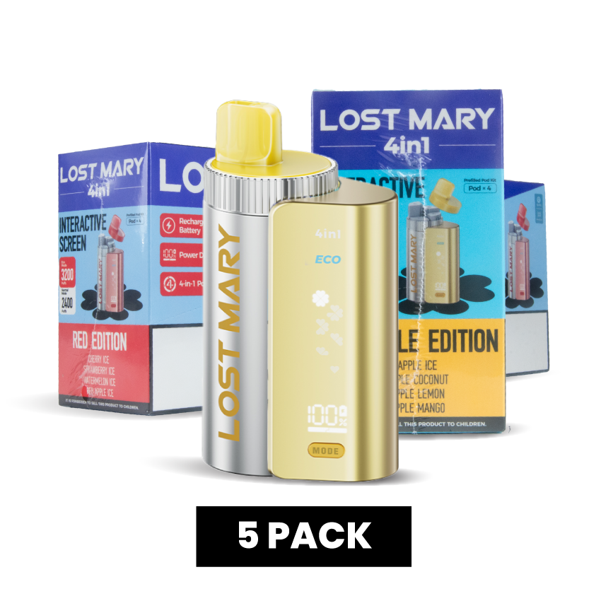 Wholesale Lost Mary 4in1 Big Puff Vape Kit Feature Image