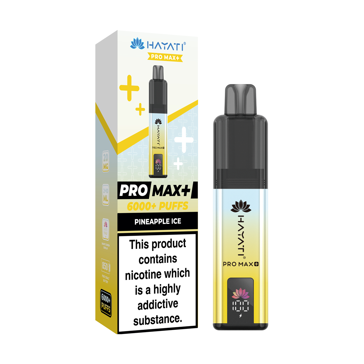 hayati pro max 6000 pineapple ice