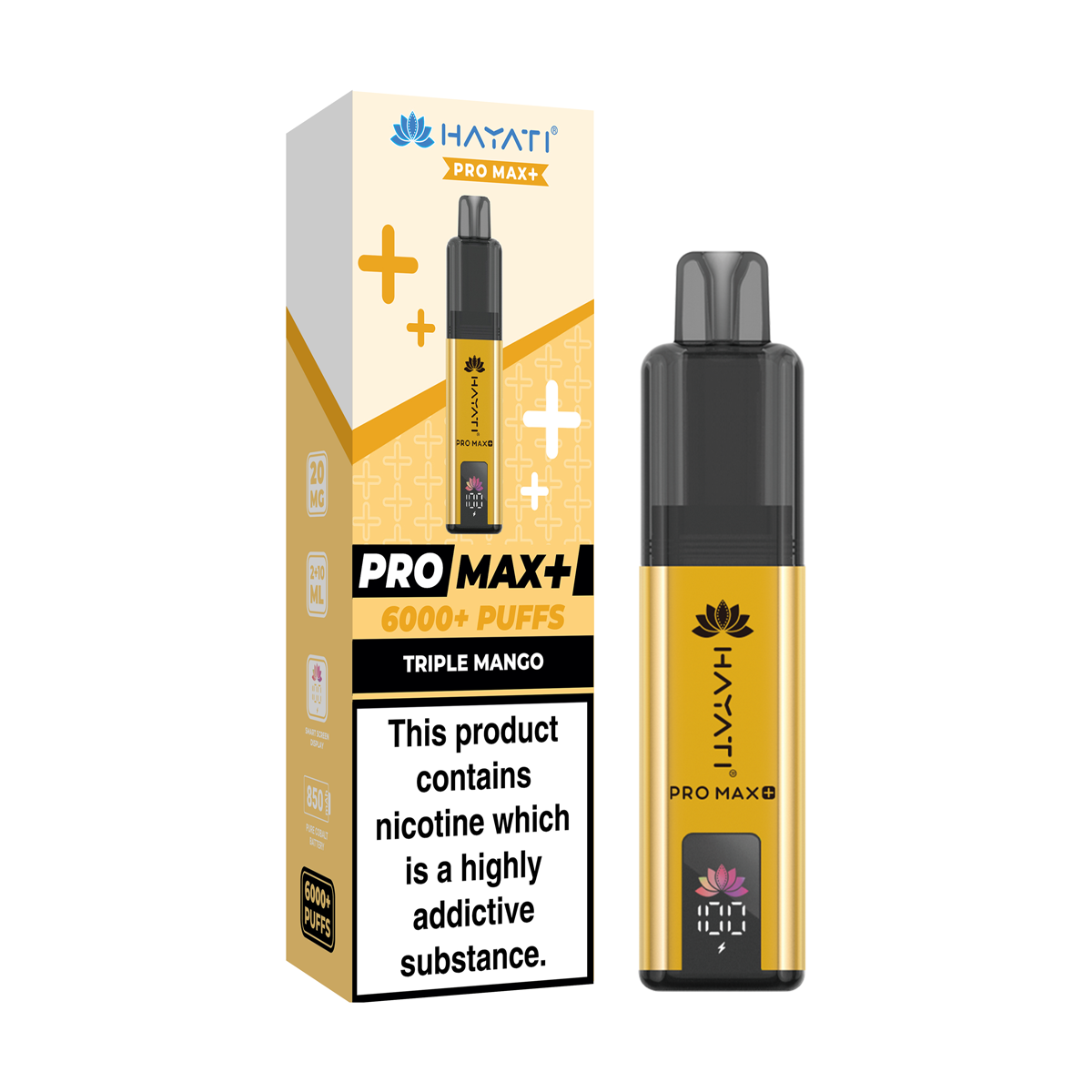 hayati pro max 6000 triple mango