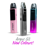 Wholesale VooPoo Argus G2 Vape Pod Kits New Purple Colours Feature Image