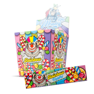 Monkey King Rainbow Rolling Papers with Tips Combipacks
