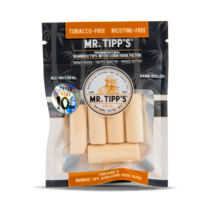 mr tipps bamboo tips corn husk filter 10mm 5c single