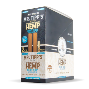Mr Tipp's Hemp Blunt Tubes with Glass Tips (Twin-Pack)