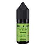 Wholesale ELUX Legend Nic Salt Fresh Mint Flavour (Single 10ml Bottle of Vape Liquid)