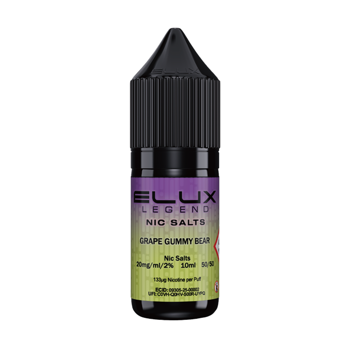 elux legend nic salts grape gummy bear