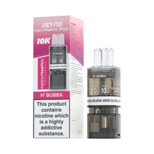H Bubba Juicy Pod Novamax 10K Refill Pod Cartridges