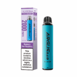 Blue Sour Raspberry Flavoured VooPoo Argus Bar Neon 2K Pod Kits - UK June Compliant Vape Pod Kit