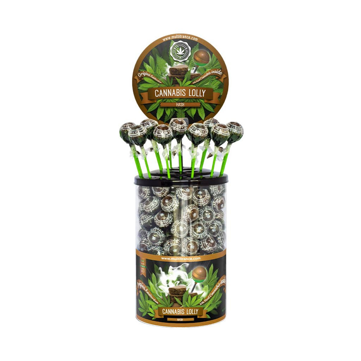 multitrance cannabis lollipops 100pcs cdu hash