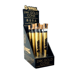 G-Rollz 24K Gold Cone Pre-Rolls in CDU