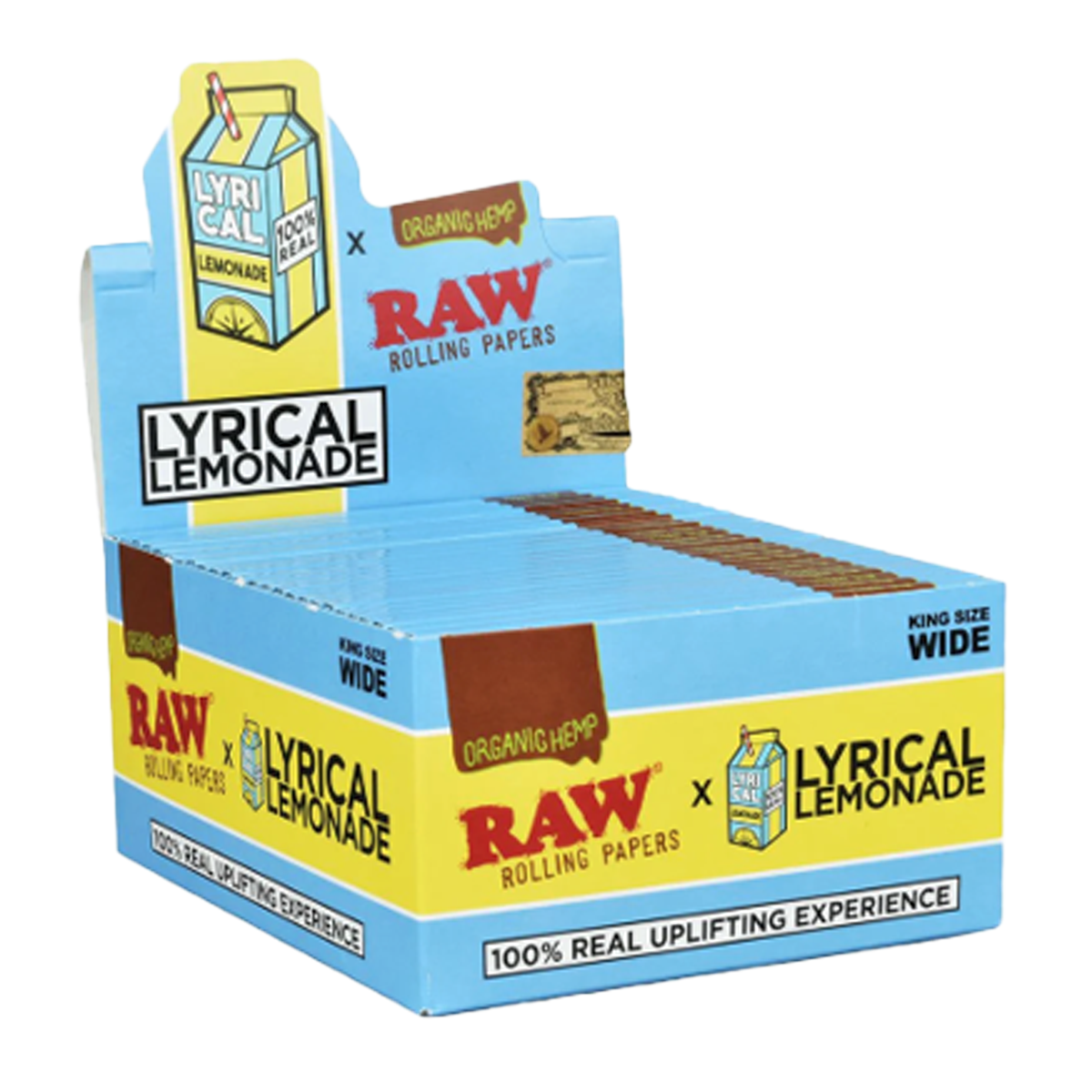RAW King Size Wide Papers Lyrical Lemonade (50 Pack)