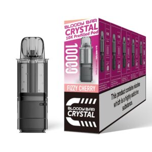 Bloody Bar Crystal 10K Refill Pods fizzy cherry