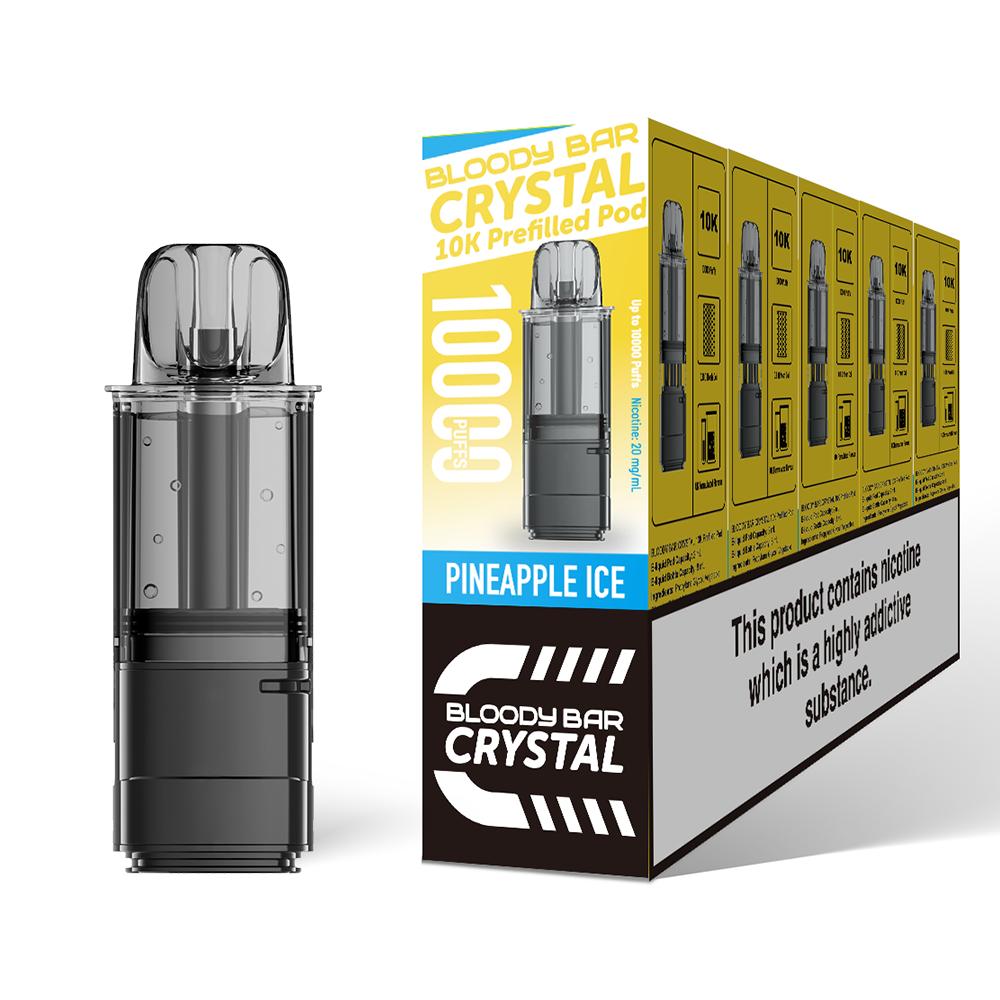 Bloody Bar Crystal 10K Refill Pods pineapple ice
