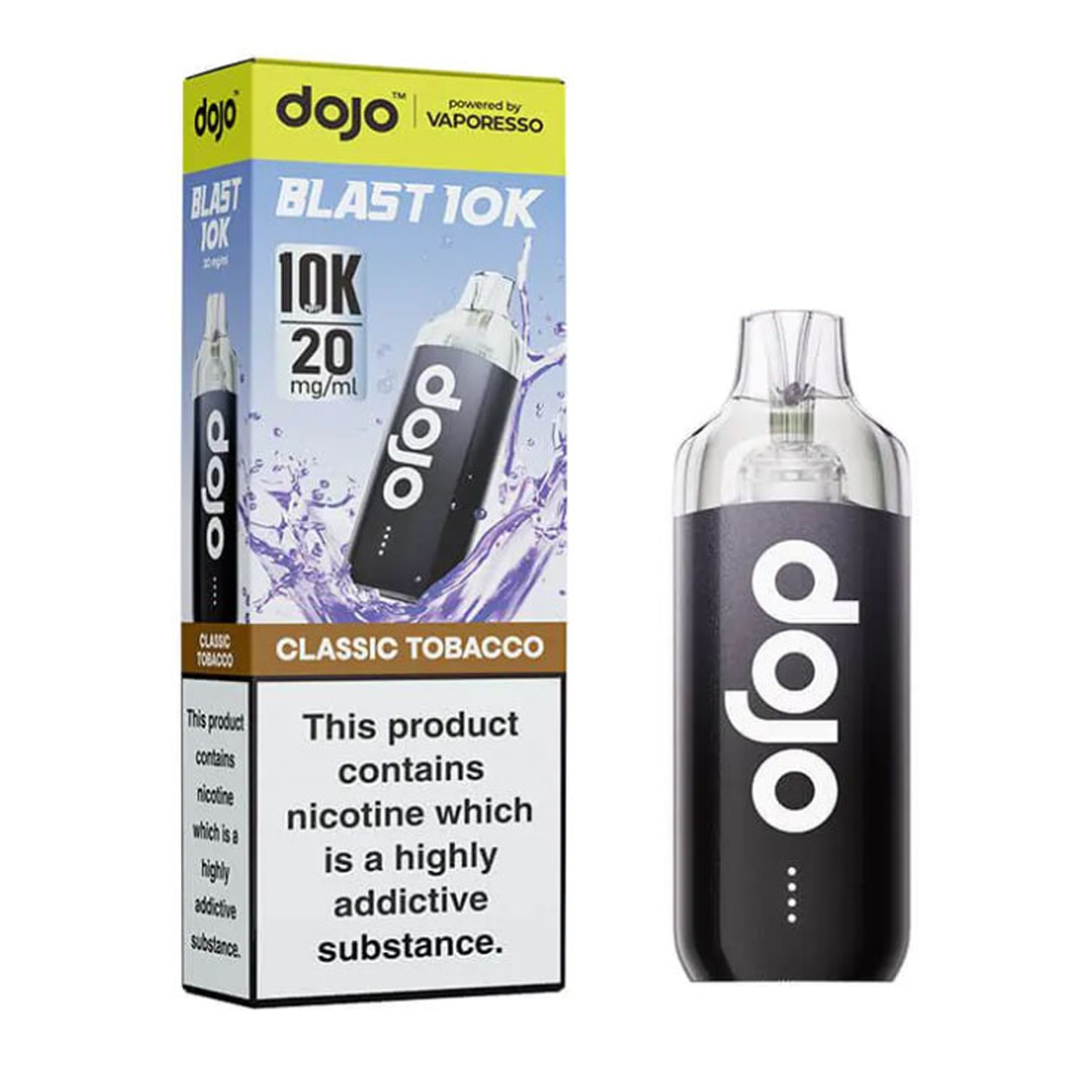 dojo-blast-10k-classic tobacco