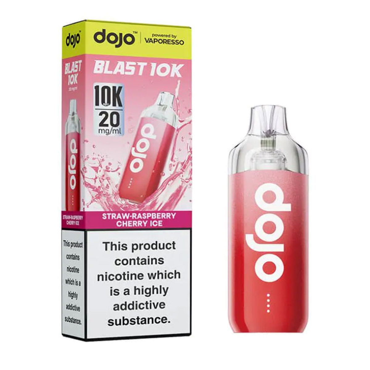 dojo-blast-10k-strawberry raspberry cherry ice