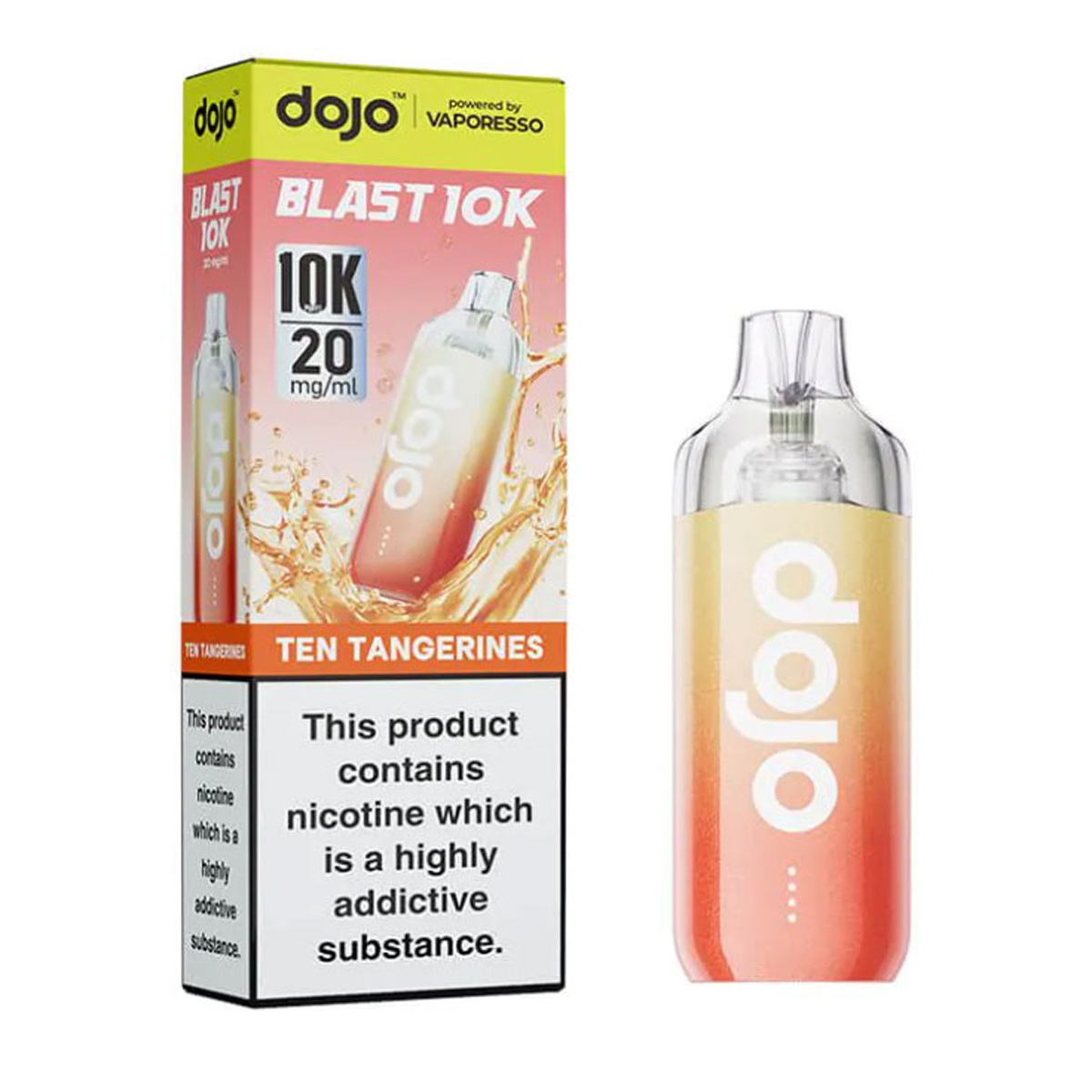 dojo-blast-10k-ten tangerines