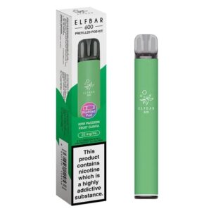 elf bar 600 prefilled pod kits kiwi passion fruit guava