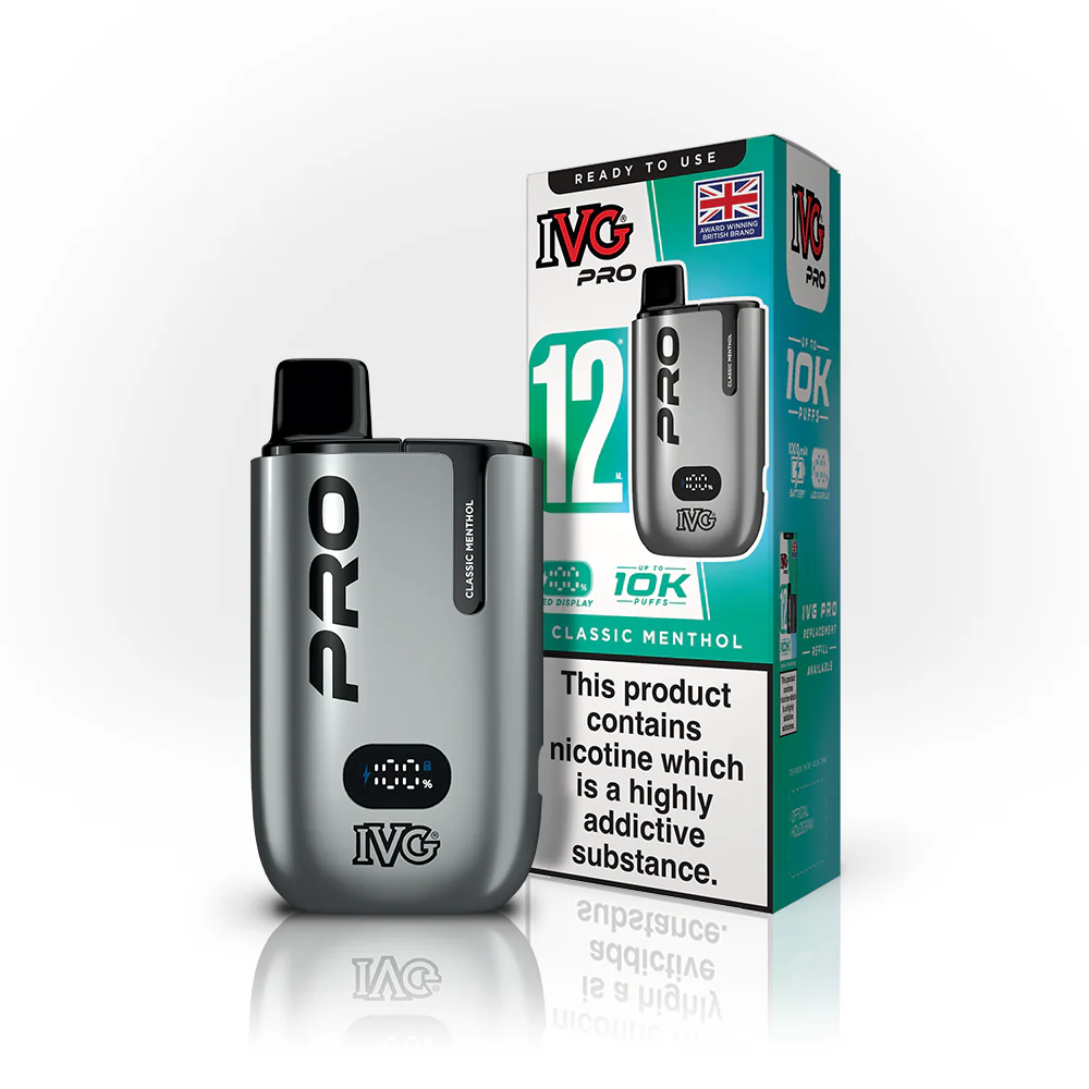 ivg pro 10k kit classic menthol