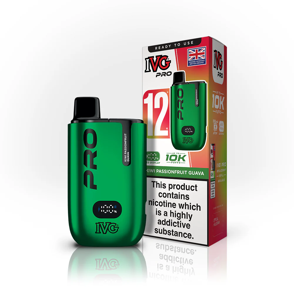 ivg pro 10k kit kiwi passion fruit guava