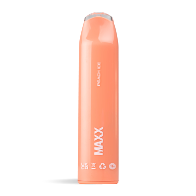 hyppe maxx disposable peach ice